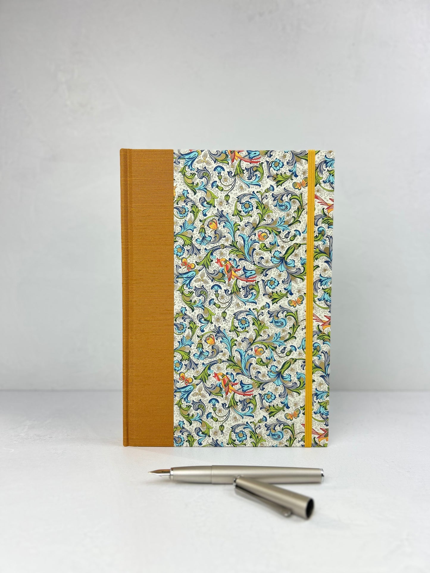 (PRE-ORDER NOVEMBER Delivery) B5 Hardcover Notebook finished in Classic Italian Florentine Print