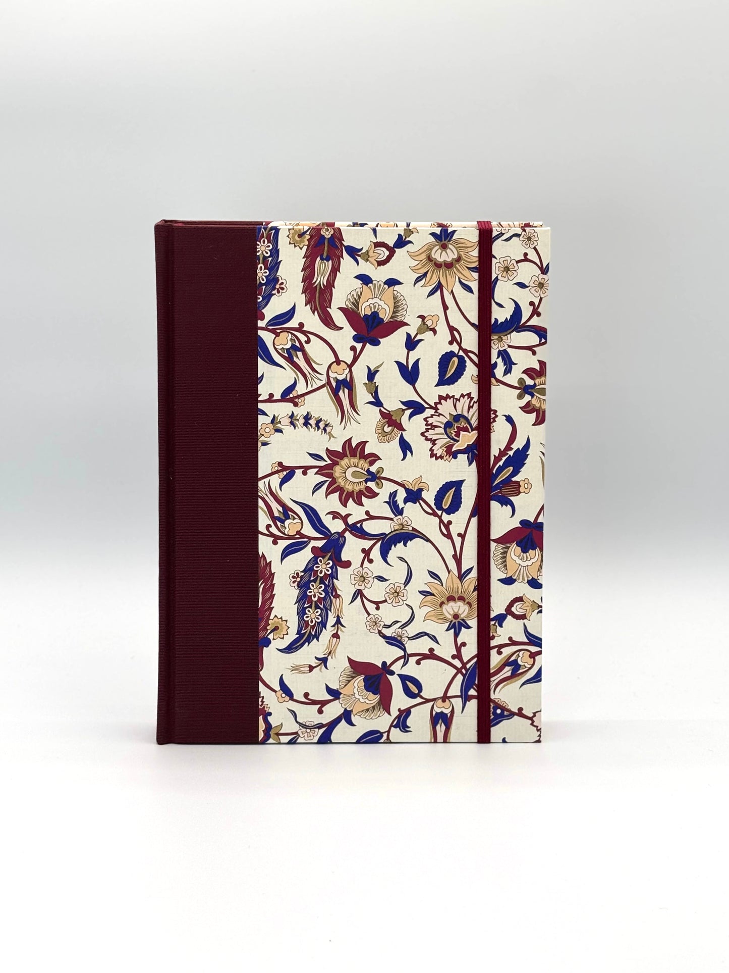 NEW A5 Hardcover Notebook finished in Summer Flowers Italian Florentine Print