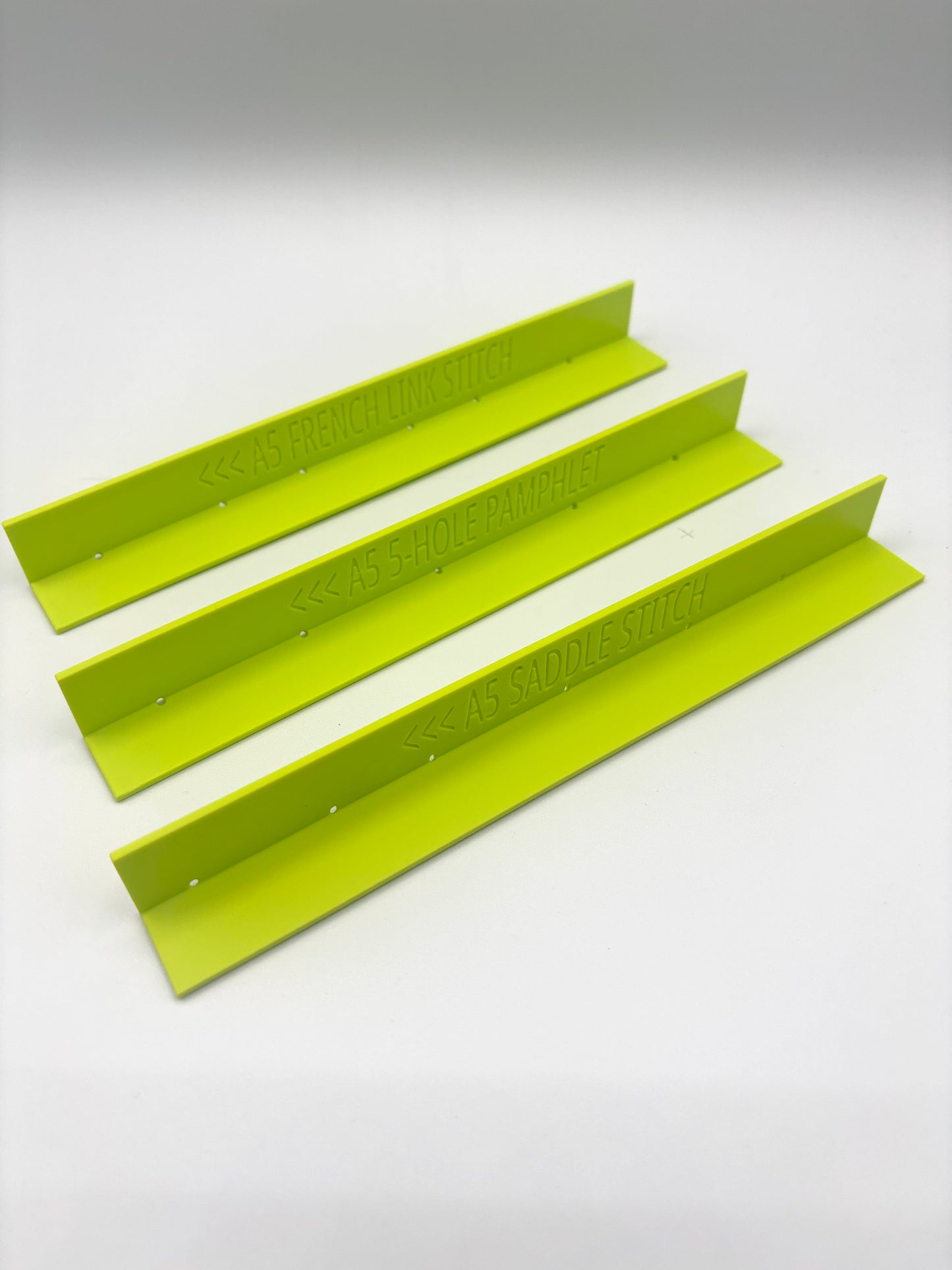 Bookbinding Cradle, Stitching Templates, Spacers and Miter