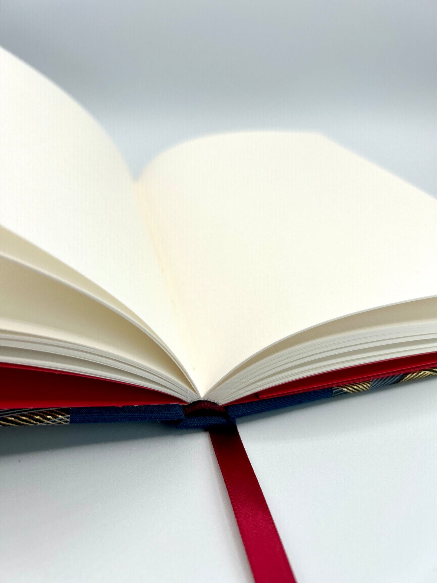 (PRE-ORDER NOVEMBER Delivery) B5 Hardcover Notebook finished in Golden Peaks on Black Chiyogami Paper