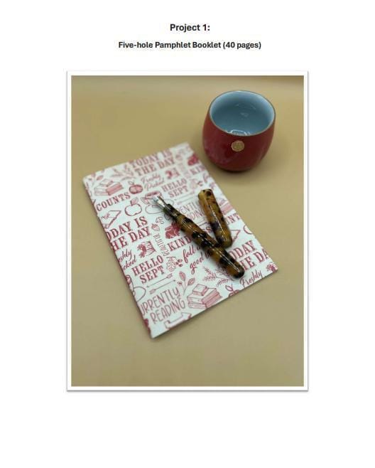 Bound to Create: An Introduction To The Art Of Bookbinding Booklet