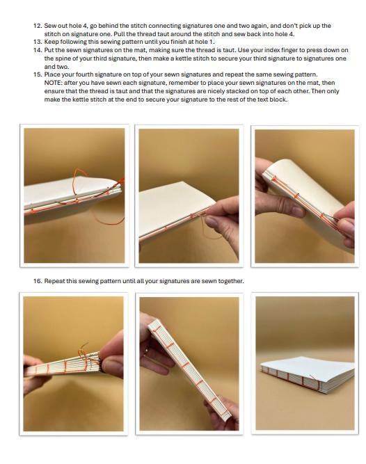 Bound to Create: An Introduction To The Art Of Bookbinding Booklet