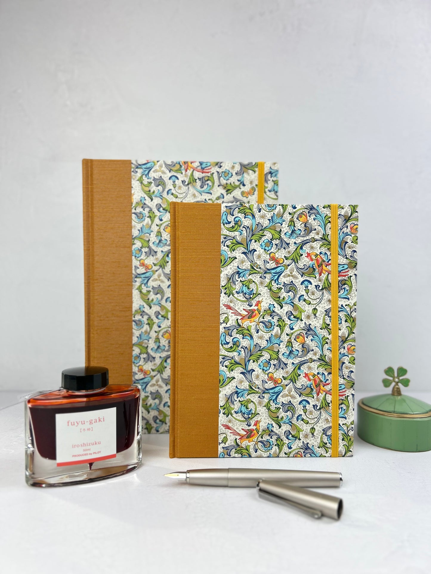 (PRE-ORDER NOVEMBER Delivery) B5 Hardcover Notebook finished in Classic Italian Florentine Print
