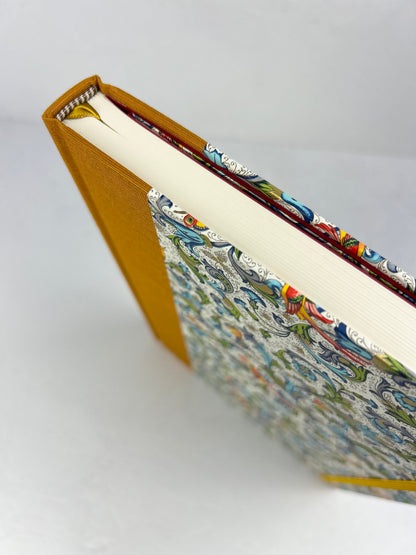 (PRE-ORDER NOVEMBER Delivery) B5 Hardcover Notebook finished in Classic Italian Florentine Print