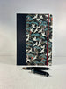 B5 Hardcover Notebook with White Cranes Chiyogami Japanese Paper