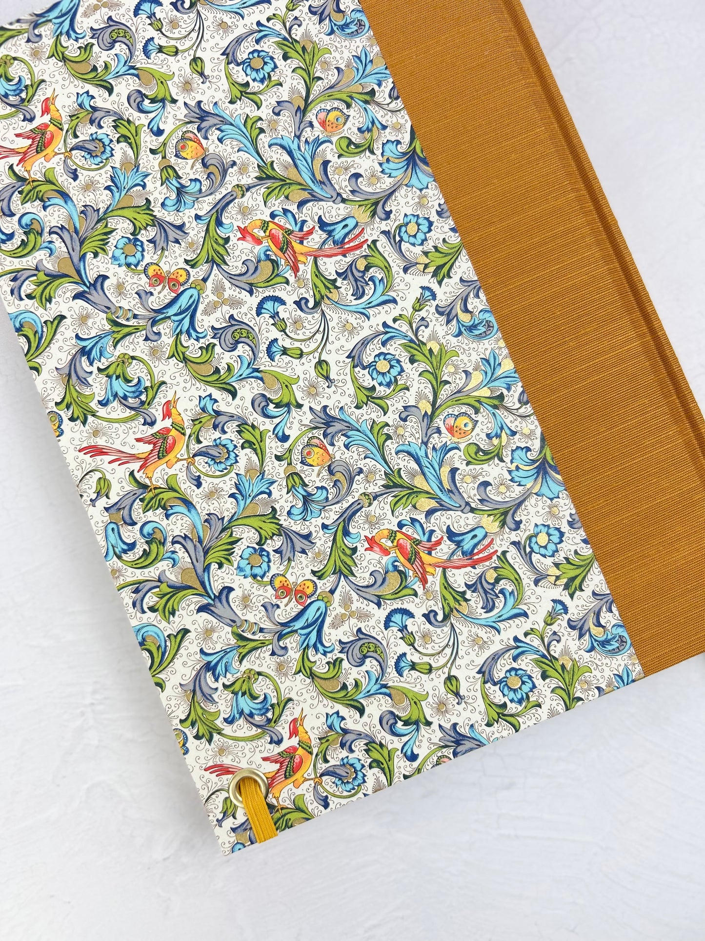 (PRE-ORDER NOVEMBER Delivery) B5 Hardcover Notebook finished in Classic Italian Florentine Print