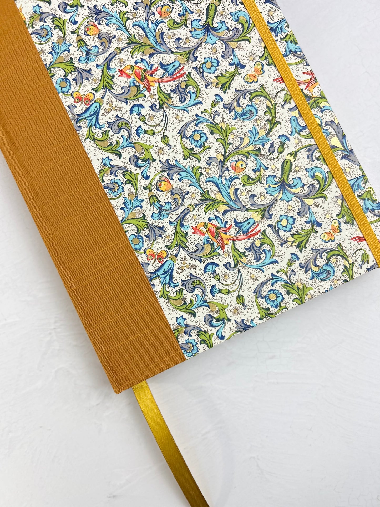 (PRE-ORDER NOVEMBER Delivery) B5 Hardcover Notebook finished in Classic Italian Florentine Print