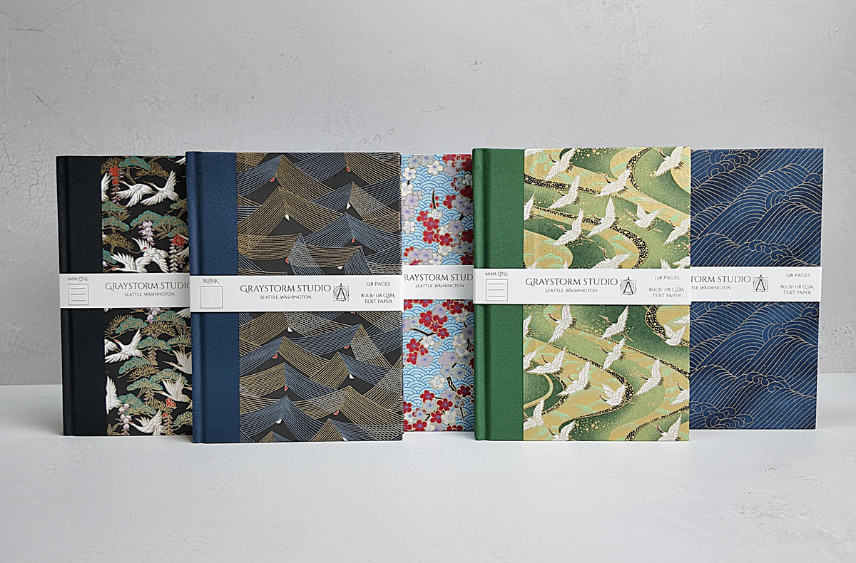 Full set of five 128-Page Notebooks