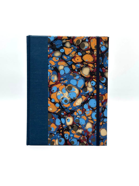 Hardcover Notebook finished in Renato Crepaldi Marble Paper