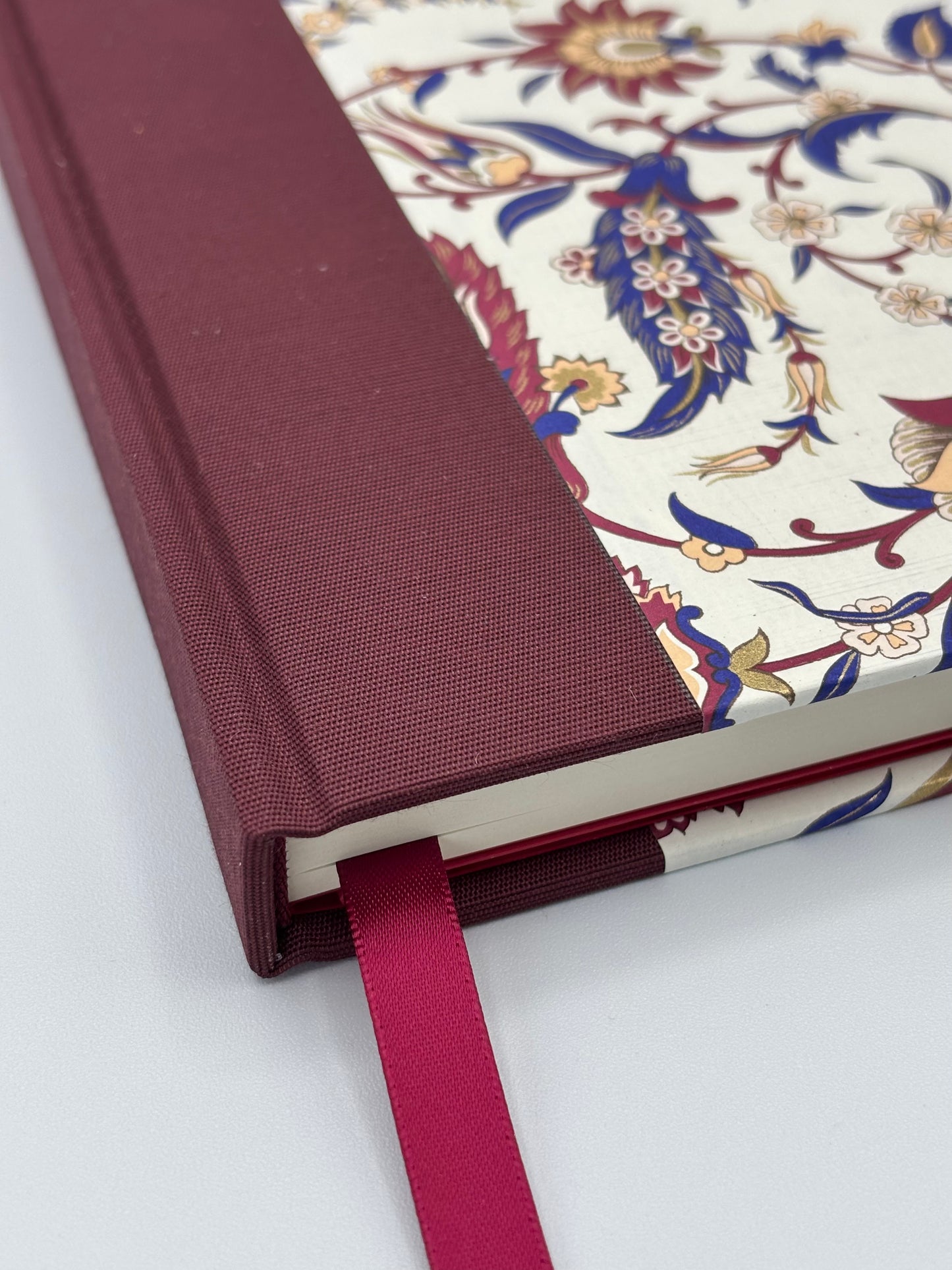 NEW A5 Hardcover Notebook finished in Summer Flowers Italian Florentine Print