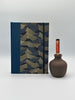 PRE - ORDER (SEPTEMBER DELIVERY) A5 Hardcover Notebook finished in Golden Peaks on Black Chiyogami Paper