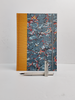 NEW B5 192-page Hardcover Journal finished in Ochre Japanese book cloth and French Marble Paper