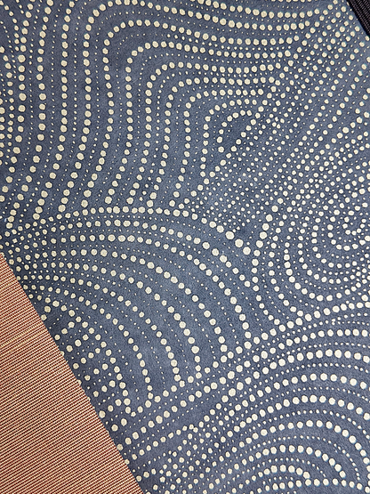 NEW B5 192-page Hardcover Journal finished in Bronze Japanese book cloth and Gold on Brown Chiyogami Paper