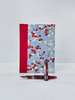 NEW A5 128-page Hardcover Notebook - Red Cherry Blossom Chiyogami Paper