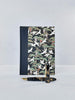 A5 128-page Hardcover Notebook - White Cranes on Black Chiyogami Paper